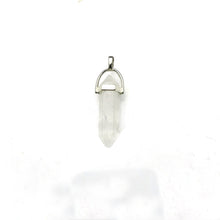 Natural Quartz Crystal Point Wand Pendant Amethyst wand Pendant Hexagonal Prism DIY Healing Crystal Necklace Charm Jewelry Gift